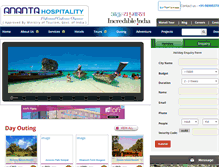 Tablet Screenshot of anantagroup.com